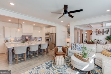 Beautifully crafted two-story home in a desirable gated on Monroe Golf and Country Club in Georgia - for sale on GolfHomes.com, golf home, golf lot