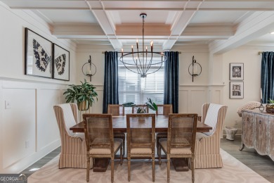 Beautifully crafted two-story home in a desirable gated on Monroe Golf and Country Club in Georgia - for sale on GolfHomes.com, golf home, golf lot