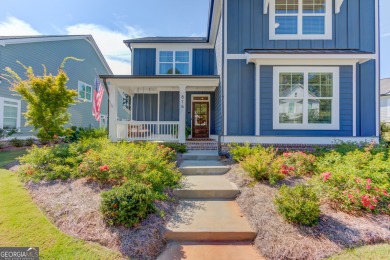 Beautifully crafted two-story home in a desirable gated on Monroe Golf and Country Club in Georgia - for sale on GolfHomes.com, golf home, golf lot