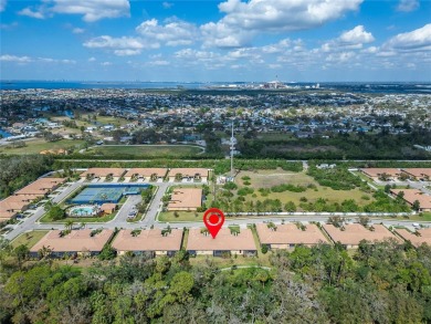 Welcome home! Nestled in the serene, active 55+ community of Del on Apollo Beach Golf and Sea Club in Florida - for sale on GolfHomes.com, golf home, golf lot