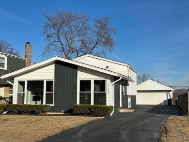 A charming 3 bed, 2 full bath split level home completely on Arlington Lakes Golf Club in Illinois - for sale on GolfHomes.com, golf home, golf lot