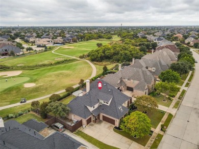 Experience exceptional golf course living in this elegant on The Trails of Frisco Golf Club in Texas - for sale on GolfHomes.com, golf home, golf lot