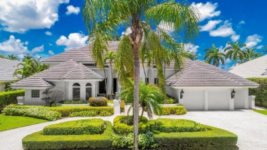 Beautifully renovated custom two story 5 bedroom estate situated on St. Andrews Country Club of Boca Raton in Florida - for sale on GolfHomes.com, golf home, golf lot