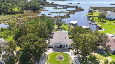 Waterfront Luxury on Biloxi Back Bay.  4500 sqft home NOT in a on Sunkist Country Club, Inc. in Mississippi - for sale on GolfHomes.com, golf home, golf lot