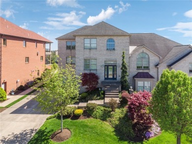 Welcome to your next home! An exquisite all-brick custom estate on The Club At Blackthorne in Pennsylvania - for sale on GolfHomes.com, golf home, golf lot