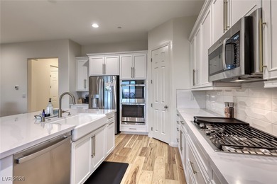 Perched along the side of a dramatic cliff with no rear on Reflection Bay Golf Club in Nevada - for sale on GolfHomes.com, golf home, golf lot