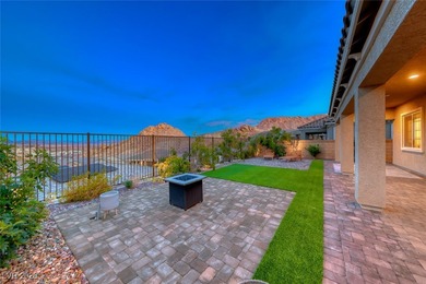 Perched along the side of a dramatic cliff with no rear on Reflection Bay Golf Club in Nevada - for sale on GolfHomes.com, golf home, golf lot
