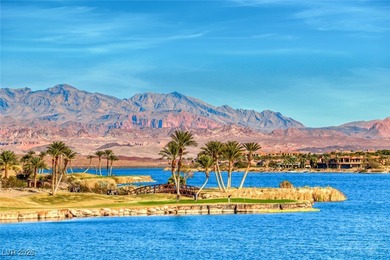 Perched along the side of a dramatic cliff with no rear on Reflection Bay Golf Club in Nevada - for sale on GolfHomes.com, golf home, golf lot