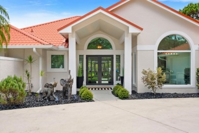 This 3BD, 2.5BA CBS pool home in Palm City is anything but on Evergreen Club in Florida - for sale on GolfHomes.com, golf home, golf lot