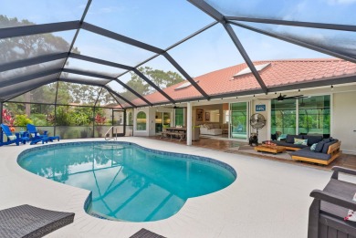 This 3BD, 2.5BA CBS pool home in Palm City is anything but on Evergreen Club in Florida - for sale on GolfHomes.com, golf home, golf lot