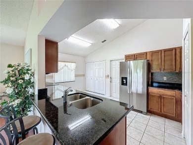 Popular Canterbury model with a private back located in 55+ on Kings Ridge Golf Club in Florida - for sale on GolfHomes.com, golf home, golf lot