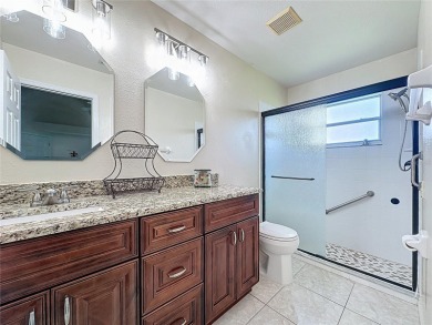 Popular Canterbury model with a private back located in 55+ on Kings Ridge Golf Club in Florida - for sale on GolfHomes.com, golf home, golf lot