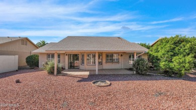 This charming and well-maintained single-level home is nestled on Westbrook Village Golf Club in Arizona - for sale on GolfHomes.com, golf home, golf lot
