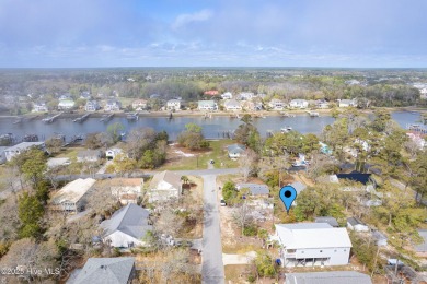 Waterway Views can be yours from this building lot right behind on Founders Club At St. James Plantation in North Carolina - for sale on GolfHomes.com, golf home, golf lot