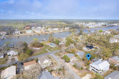 Waterway Views can be yours from this building lot right behind on Founders Club At St. James Plantation in North Carolina - for sale on GolfHomes.com, golf home, golf lot
