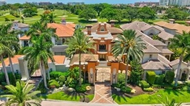 This beautiful estate in Ultra-Exclusive Mizner Lake Estates on on Boca Raton Resort and Club in Florida - for sale on GolfHomes.com, golf home, golf lot