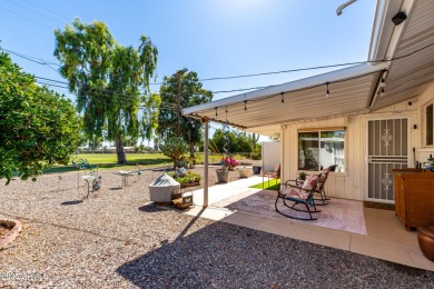 Golf course lot home in Sun City! Featuring 3 bedrooms, 2 on Sun City North Golf Course in Arizona - for sale on GolfHomes.com, golf home, golf lot
