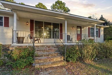 Enjoy peaceful golf course living in this beautiful one-level on Mountain Ranch Golf Club in Arkansas - for sale on GolfHomes.com, golf home, golf lot