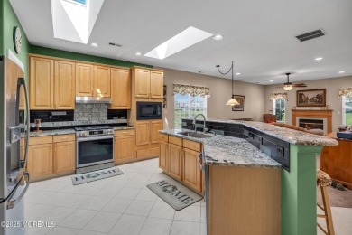 Rare and gorgeous Oakmont Elite model on a private lot on Renaissance Country Club in New Jersey - for sale on GolfHomes.com, golf home, golf lot