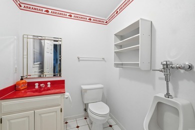 Enjoy peaceful golf course living in this beautiful one-level on Mountain Ranch Golf Club in Arkansas - for sale on GolfHomes.com, golf home, golf lot