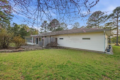 Enjoy peaceful golf course living in this beautiful one-level on Mountain Ranch Golf Club in Arkansas - for sale on GolfHomes.com, golf home, golf lot