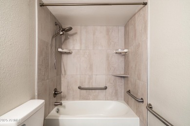 Beautifully updated 2-bedroom, 1-bath ground floor corner unit on Scottsdale Shadows in Arizona - for sale on GolfHomes.com, golf home, golf lot