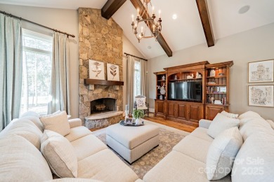This exquisite custom home, designed by Elite Design Group & on Trump National Golf Club Charlotte in North Carolina - for sale on GolfHomes.com, golf home, golf lot