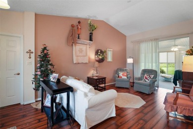 Welcome to this stunning home in a beautiful gated 55+ golf on Plantation Golf Club in Florida - for sale on GolfHomes.com, golf home, golf lot