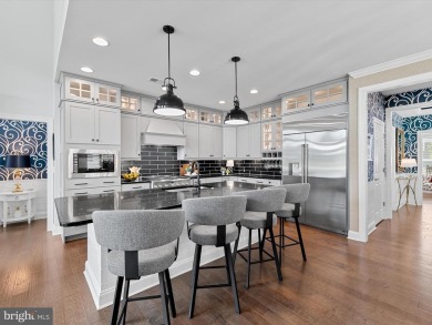 Exquisite coastal-style home perfectly situated on a premium lot on The Peninsula Golf and Country Club in Delaware - for sale on GolfHomes.com, golf home, golf lot