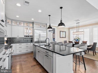 Exquisite coastal-style home perfectly situated on a premium lot on The Peninsula Golf and Country Club in Delaware - for sale on GolfHomes.com, golf home, golf lot