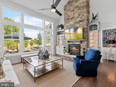 Exquisite coastal-style home perfectly situated on a premium lot on The Peninsula Golf and Country Club in Delaware - for sale on GolfHomes.com, golf home, golf lot