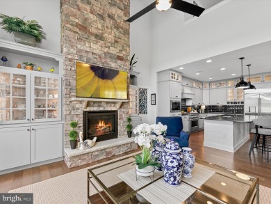 Exquisite coastal-style home perfectly situated on a premium lot on The Peninsula Golf and Country Club in Delaware - for sale on GolfHomes.com, golf home, golf lot
