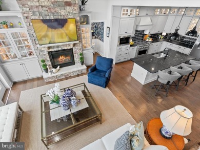 Exquisite coastal-style home perfectly situated on a premium lot on The Peninsula Golf and Country Club in Delaware - for sale on GolfHomes.com, golf home, golf lot