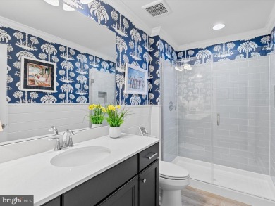 Exquisite coastal-style home perfectly situated on a premium lot on The Peninsula Golf and Country Club in Delaware - for sale on GolfHomes.com, golf home, golf lot