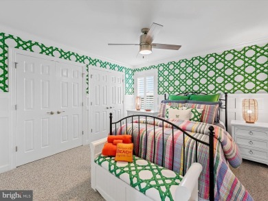 Exquisite coastal-style home perfectly situated on a premium lot on The Peninsula Golf and Country Club in Delaware - for sale on GolfHomes.com, golf home, golf lot