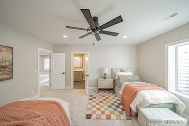 Stunning custom luxury home in Idaho Falls featuring 6 spacious on Sand Creek Golf Course in  - for sale on GolfHomes.com, golf home, golf lot