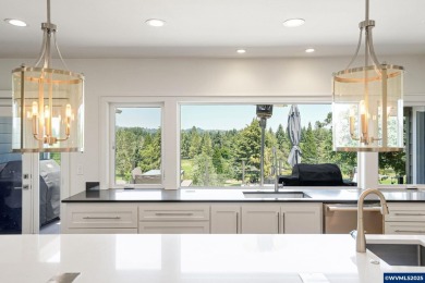 Stunning golf course  mountain views from this fully updated on Illahe Hills Country Club in Oregon - for sale on GolfHomes.com, golf home, golf lot