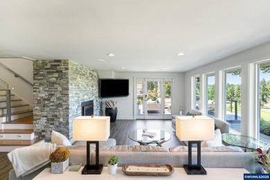 Stunning golf course  mountain views from this fully updated on Illahe Hills Country Club in Oregon - for sale on GolfHomes.com, golf home, golf lot