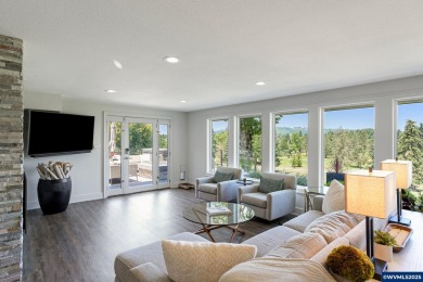 Stunning golf course  mountain views from this fully updated on Illahe Hills Country Club in Oregon - for sale on GolfHomes.com, golf home, golf lot