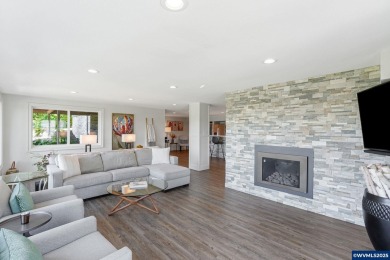Stunning golf course  mountain views from this fully updated on Illahe Hills Country Club in Oregon - for sale on GolfHomes.com, golf home, golf lot