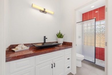 Motivated Seller! Your private desert oasis awaits! Exquisitely on Palm Royale Country Club in California - for sale on GolfHomes.com, golf home, golf lot