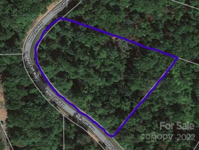 This lot is over two acres, and priced under tax value on Lake Lure Municipal Golf Course in North Carolina - for sale on GolfHomes.com, golf home, golf lot