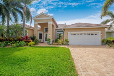 NEW ROOF! 2 New A/c units. 3 BRs & office w/ 3 baths & screened on Santa Lucia River Club in Florida - for sale on GolfHomes.com, golf home, golf lot