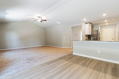 Step into this move-in ready 3 bedroom, 2 bath home built in on Lennon Hills Golf Course in North Carolina - for sale on GolfHomes.com, golf home, golf lot