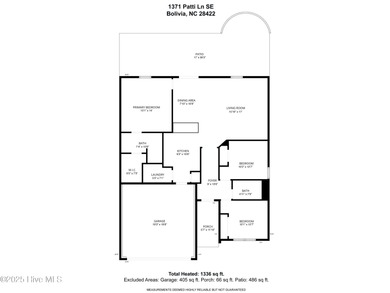 Step into this move-in ready 3 bedroom, 2 bath home built in on Lennon Hills Golf Course in North Carolina - for sale on GolfHomes.com, golf home, golf lot
