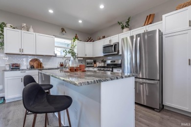 This 3-bedroom, 2-bath home on 1 acre sits across from Rolling on Rolling Meadows Golf Course in Indiana - for sale on GolfHomes.com, golf home, golf lot