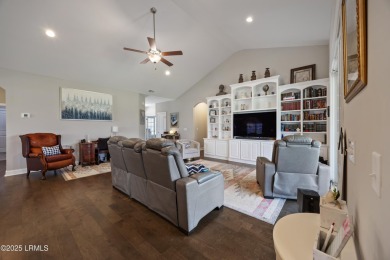 This ideal one-level home with an award-winning floor plan sits on Hilton Head Lakes Golf Club in South Carolina - for sale on GolfHomes.com, golf home, golf lot