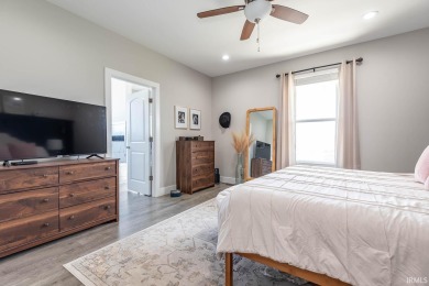 This 3-bedroom, 2-bath home on 1 acre sits across from Rolling on Rolling Meadows Golf Course in Indiana - for sale on GolfHomes.com, golf home, golf lot