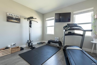 This 3-bedroom, 2-bath home on 1 acre sits across from Rolling on Rolling Meadows Golf Course in Indiana - for sale on GolfHomes.com, golf home, golf lot