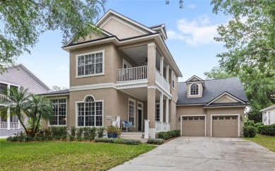 Tucked behind the gates of Windermere's coveted Keene's Pointe on The Golden Bear Club At Keenes Pointe in Florida - for sale on GolfHomes.com, golf home, golf lot